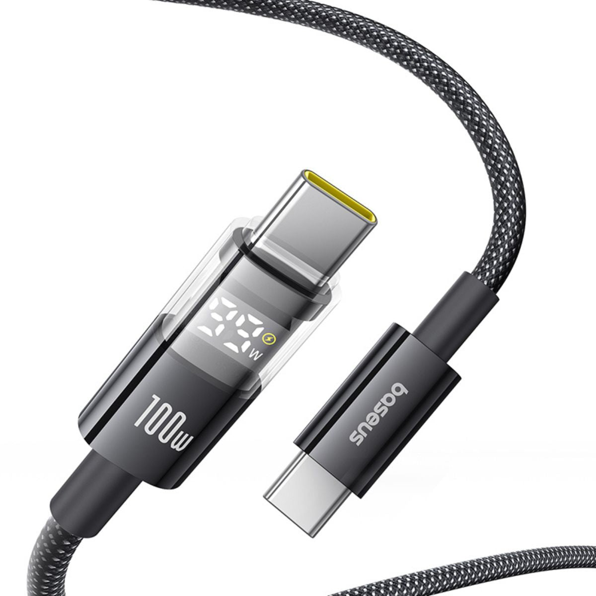 Baseus Display 2 Fast Charging Data Cable USB-C to USB-C 100W - Image 2