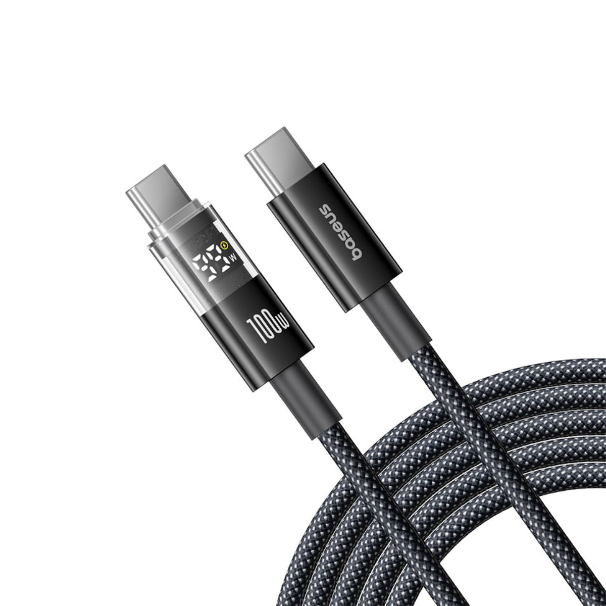 Baseus Display 2 Fast Charging Data Cable USB-C to USB-C 100W - Image 3