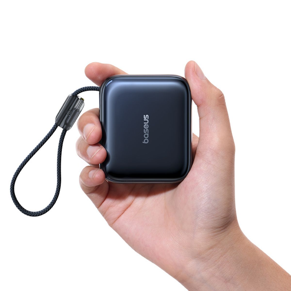 Baseus PicoGo AC22 Ultra Mini Power Bank with Built-in Cable 10000mAh 45W - Image 4