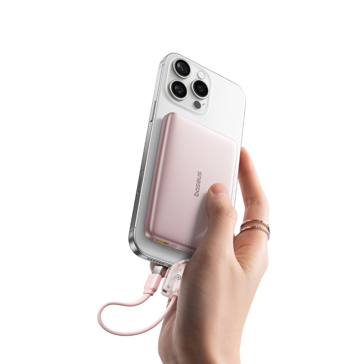Baseus PicoGo AM41 Magnetic Power Bank with Built-in Cable 10000mAh 27W - Image 16